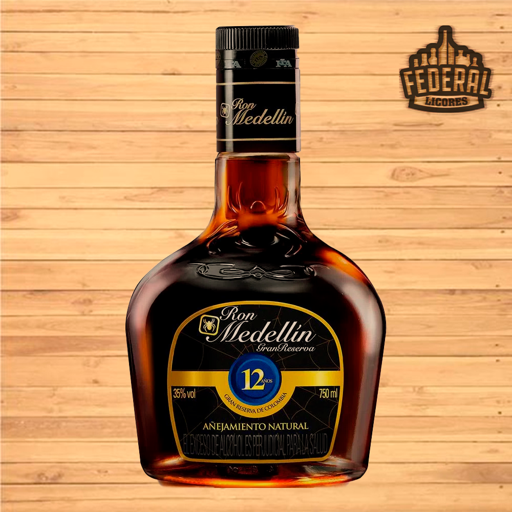 RON MEDELLIN 12 AÑOS 750 ML
