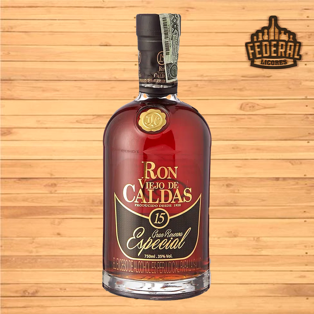 RON CALDAS 15 AÑOS 750 ML